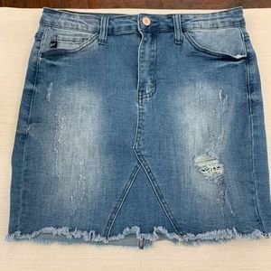 Denim skirt